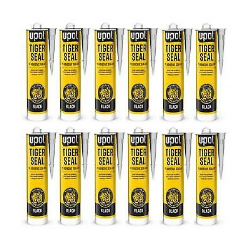 Tiger Seal™ Polyurethane Sealant & Adhesive - Black QTY 12 Tiger Seal™ Polyurethane Sealant & Adhesive - Black QTY 12